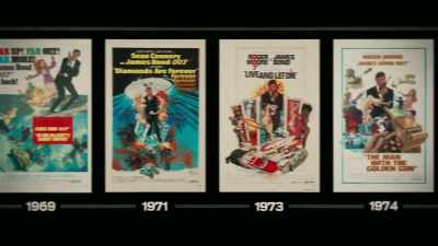 Once you switch from Sean Connery
and the big John Barry classics, - The Sound of 007