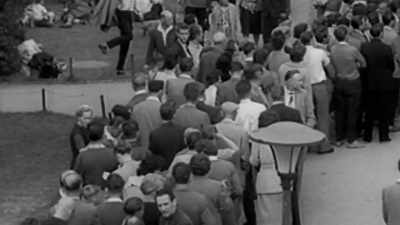 Once the East Germans
are processed - Missile from the East