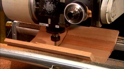 ONCE THE GLUE CURES
TO FULL STRENGTH, - How It's Made