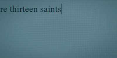 Once there were 13 saints. - Vampire Academy