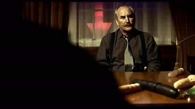 Bacon Once there was this geezer called smithy Robinsonwho worked for Harrybut it was rumored that he was on the takeHarry's invited smithy round for an explanationSmithy didn't do a very good job Within a minuteHarry's lost his rag reached out for the - Lock, Stock and Two Smoking Barrels