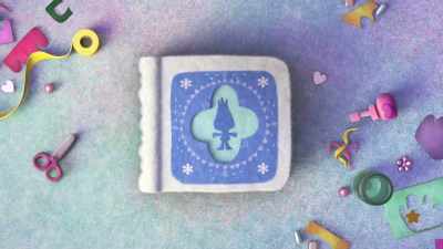 Once upon a time, in a village far away, - Trolls Holiday