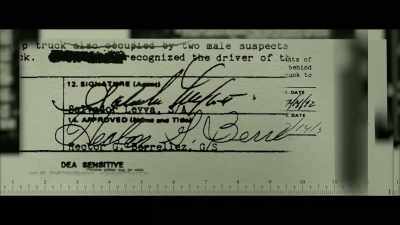 Once you write it in a
DEA 6, it's set in stone, - The Last Narc