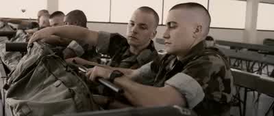 Once you've done that, you will repeat after me. - Jarhead