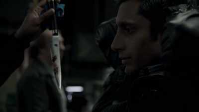 ...one-and-a-half-inch wide,
possibly serrated... - The Night Of