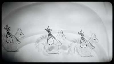 One claimed he saw purposeful squirrels marching with sacks over their shoulders, - The Minds of Men