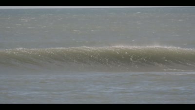 One day, after a typhoon, - Chasing Waves