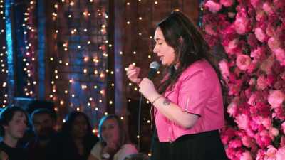 One day, my dad called the house, - Liza Treyger: Night Owl