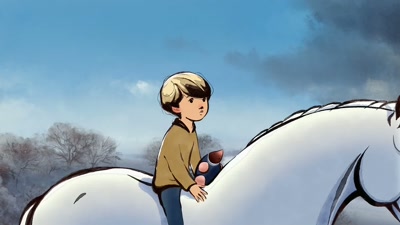 One day you feel nothing and feel
bad for not feeling anything. - The Boy, the Mole, the Fox and the Horse