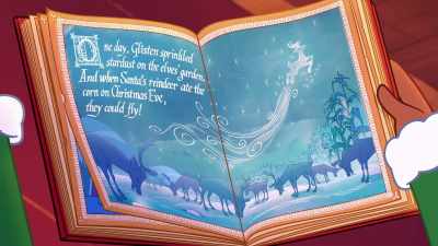 "One day, - Glisten and the Merry Mission