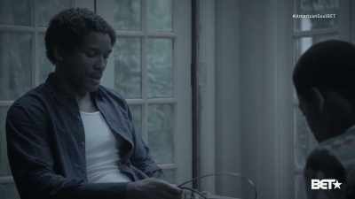 One day he sees us
out catching frogs. - American Soul
