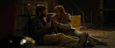 One, you distract them
with your badinage and I leave. - Free Fire