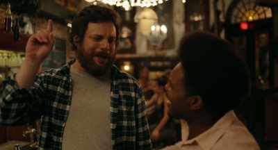 One down and one more to go.
-Yeah! - Bar Fight