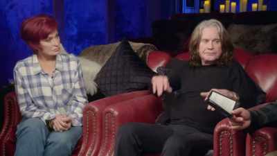 "One employee claims
to have seen - The Osbournes Want to Believe