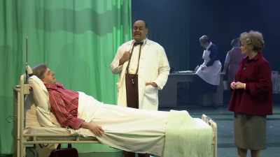 One girl wanted to know
what you're reading, - National Theatre Live: Nye