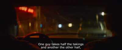 One guy takes half the takings
and another the other half, - Paris Pigalle