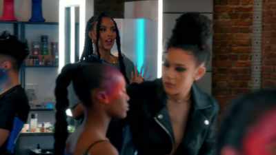 One hour gone. An hour and a half to go. - Glow Up: Britain's Next Make-Up Star