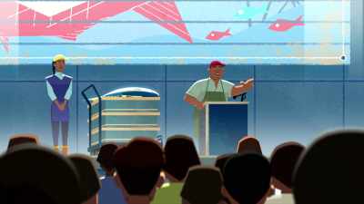 One hundred dollars.
Do I hear $150? - Carmen Sandiego