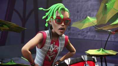 One, I'm the lead singer.
Two, it's an awesome name. - Monster High: Electrified