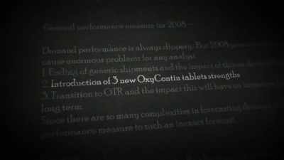 One is, "We want
to sell bigger doses, - The Crime of the Century