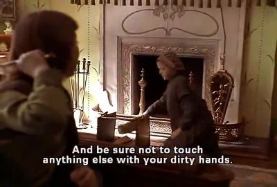 One knock means - A Little Princess