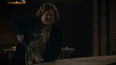 One last nail's a pain. - Frankie Drake Mysteries