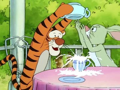 One lump or two Tigger - The New Adventures of Winnie the Pooh