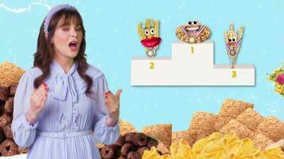 One, make sure your cereal's
top two or three ingredients - What Am I Eating? With Zooey Deschanel