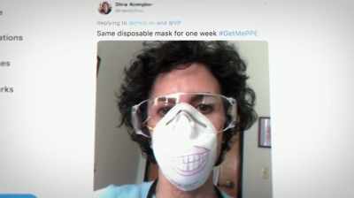 One mask to be worn
for 12 hours. - Totally Under Control