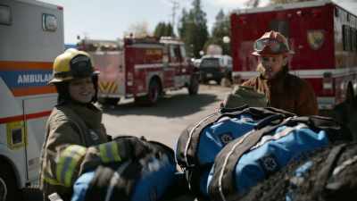 One minute, I'm trying knots,
and the next, - Fire Country