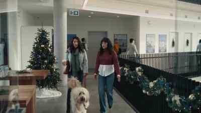 One moment,
it was all "jingle bells," - Happy Howlidays