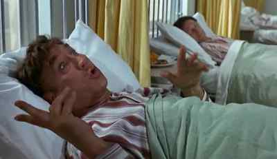 One moment you're here the next phut - Carry On Doctor