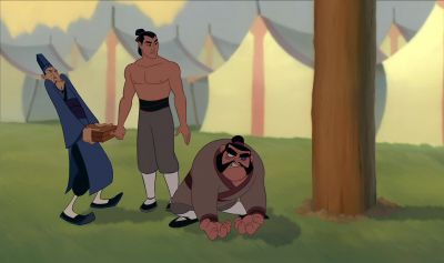 One moment You seem to be missing somethingThis represents disciplineand this represents strengthYou need both to reach the arrow - Mulan