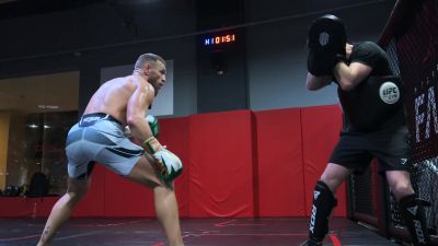 One more round to finish five. - McGREGOR FOREVER