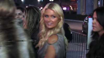 -One more. So, Paris, did you
hear Lindsay got a ticket? - Impact x Nightline