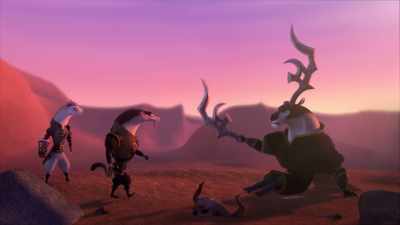 One more step, and I'll... - Kung Fu Panda: The Dragon Knight