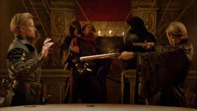 One more step, and the King dies. - The Musketeers