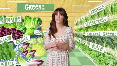 One new trend is taking
something most of us - What Am I Eating? With Zooey Deschanel