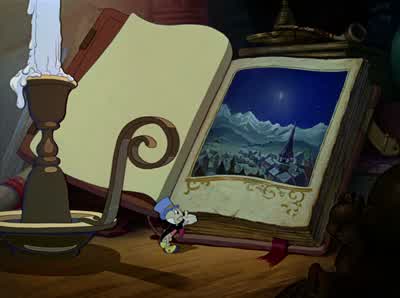 One night, a long time-- Pardon me. - Pinocchio