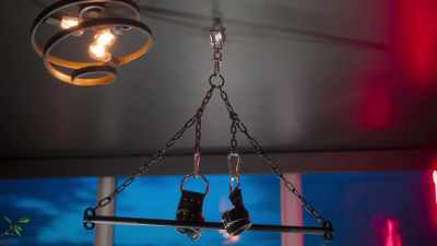 One of you can sit there
while the other one is being restrained. - How To Build a Sex Room