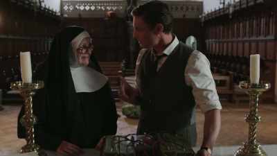 One of our listening stations - Sister Boniface Mysteries