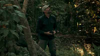 ONE OF THE BIGGEST KILLERS
IN JUNGLE IS DEADFALL. - Expedition Mungo