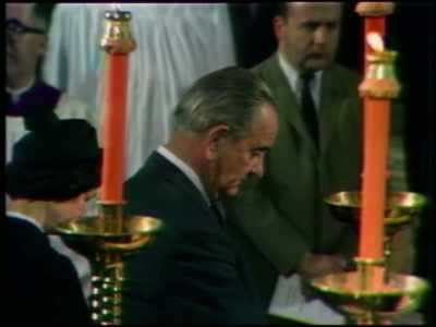 One of the Catholic
dignitaries came - The Lady Bird Diaries