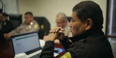 One of the issues
that's plaguing us - Navajo Police: Class 57