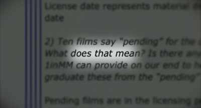 One of the key elements
of this is, - Bad Actor: A Hollywood Ponzi Scheme