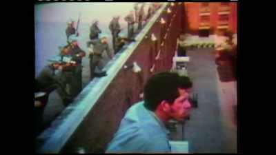 One of them was assigned
a small television camera, - Betrayal at Attica