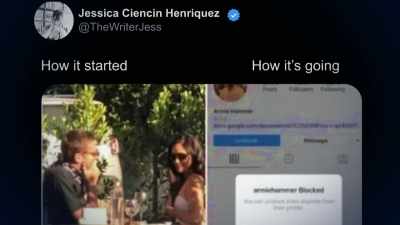One of them was the writer Jessica. - House of Hammer