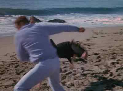 One of those guys is thinking... - The Six Million Dollar Man
