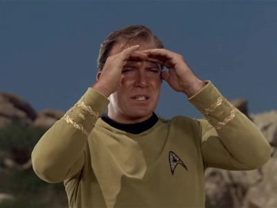 One of those men
walking into ambush - Star Trek