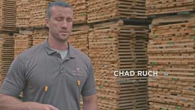 One of those unique things
is we toast
every single barrel. - Neat: The Story of Bourbon